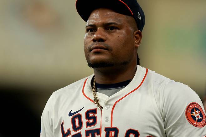 올해 휴스턴 1선발로 활약한 발데스. 올겨울 FA가 된다. AFP연합뉴스