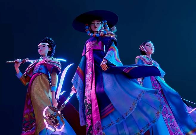 '케이팝 데몬 헌터스' 한 장면. 시즌2의 기대감도 커지고 있다. /넷플릭스