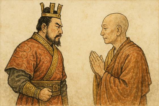 삼국시대까지는 따로 왕사가 있진 않았다. 고려시대에 들어서면서 국사 제도가 생겨났다. 챗gpt, 백성호 기자