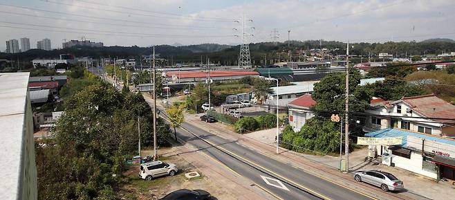 3기 신도시 왕숙2 지구가 들어서는 경기도 남양주시 일패동 일대.   김호영 기자