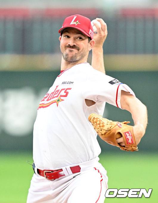 SSG 랜더스 드류 앤더슨. /OSEN DB