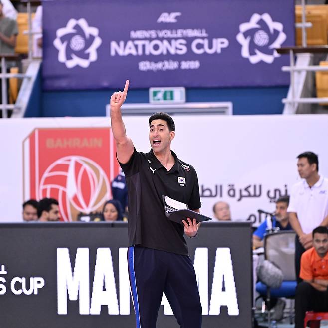 이사나예 라미레스 남자배구 대표팀 감독. 대한배구협회 제공