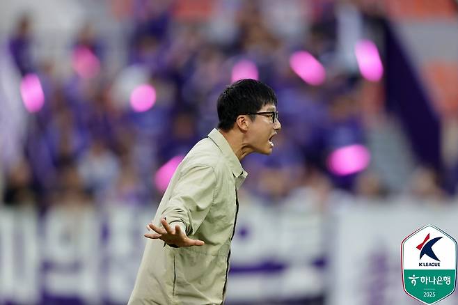 이정효 광주FC 감독. /사진=한국프로축구연맹 제공