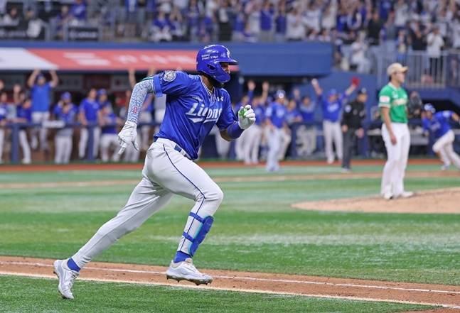 삼성 르윈 디아즈. /사진=삼성 라이온즈 제공