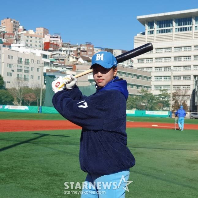 부산고 안지원. /사진=김동윤 기자