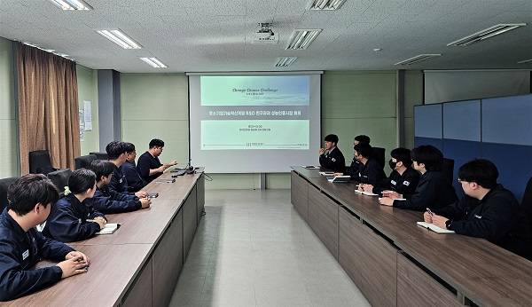 R&D 연구과제 성능인증시험 회의 장면