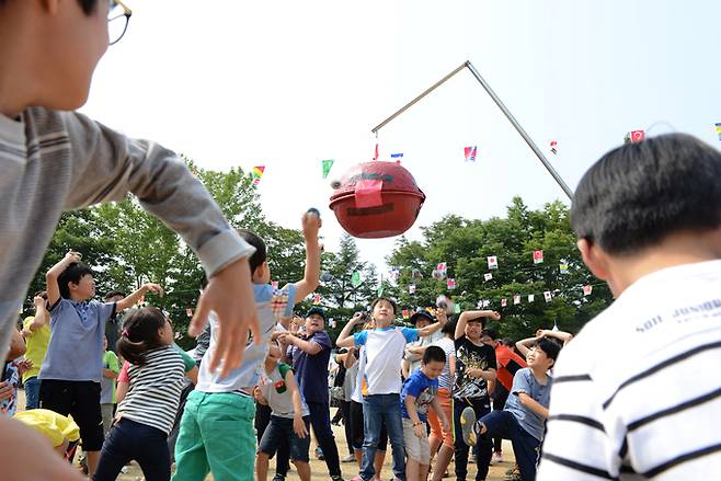 ▲ 매년 열리고 있는 '화본마을 축제'
