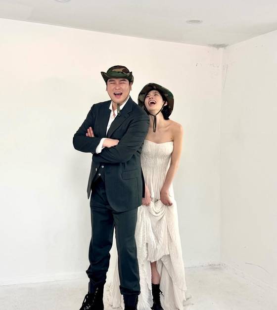 배우 이장우, 조혜원(왼쪽부터). 이장우 SNS 캡처.
