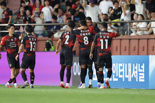 포항 스틸러스. 사진=프로축구연맹