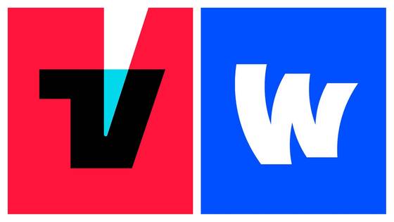 티빙·웨이브 로고. 사진 티빙·웨이브