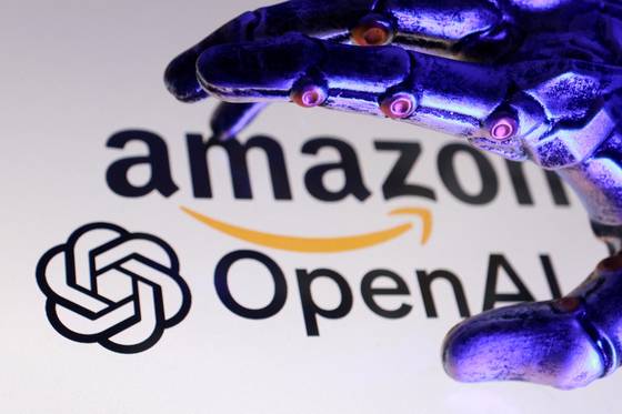 아마존 고성장의 배경에는 ‘오픈AI’ 등 AI를 이용한 혁신이 뒷받침했다. [로이터=연합뉴스]