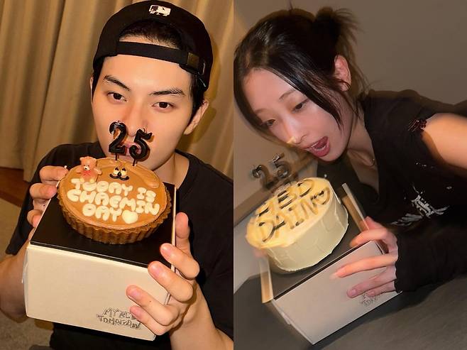 /사진=이채민, 류다인 인스타그램