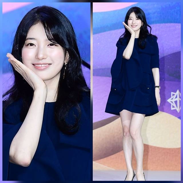 29일 서울 강남구 조선 팰리스에서 열린 넷플릭스 시리즈 ‘다 이루어질지니’ 제작발표회에서 수지는 단정하면서도 고급스러운 스타일링으로 시선을 사로잡았다. 사진=김영구 기자