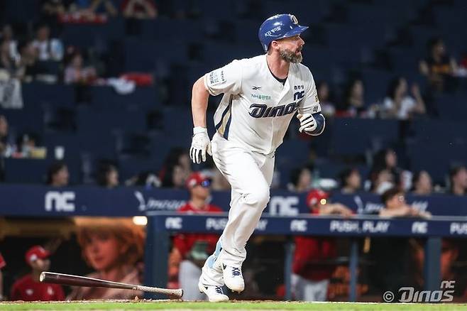 [서울=뉴시스] 프로야구 NC 다이노스의 맷 데이비슨. (사진 = NC 다이노스 제공) *재판매 및 DB 금지