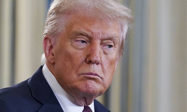 도널드 트럼프 미국 대통령. EPA연합뉴스