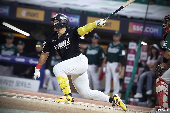 KT 안현민. KT위즈 제공