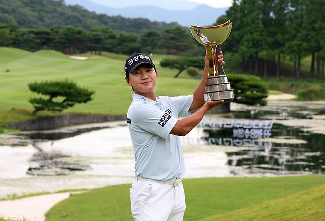 ▲ 옥태훈 ⓒKPGA