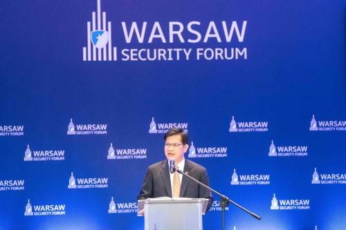 린자룽 대만 외교부장(장관) [대만 외교부 캡처. 재판매 및 DB 금지]