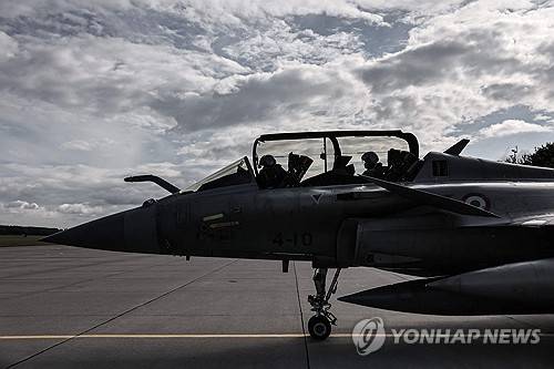 프랑스 라팔 전투기 [AFP 연합뉴스 자료사진. 재판매 및 DB 금지]
