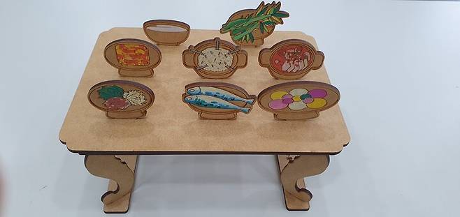 소원상 차리기.