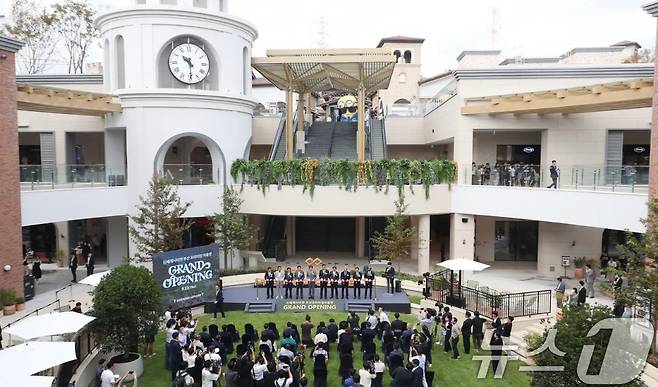 부산 기장군에 위치한 신세계사이먼 부산 프리미엄 아울렛 사우스 플라자. 2024.9.12/뉴스1 ⓒ News1 윤일지 기자