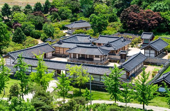 계룡 사계고택 전경.(충남도 제공. 재판매 및 DB금지)/뉴스1