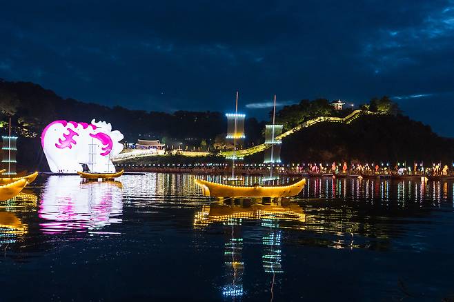 지난해 공주에서 진행된 백제문화제 모습.(충남도 제공. 재판매 및 DB금지)/뉴스1