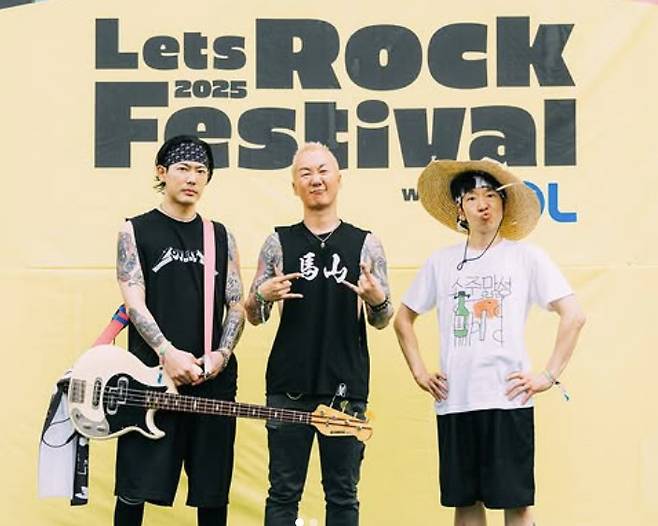 노브레인 베이시스트 정우용(왼쪽부터), 보컬 이성우, 드럼 황현성/인스타그램 캡처