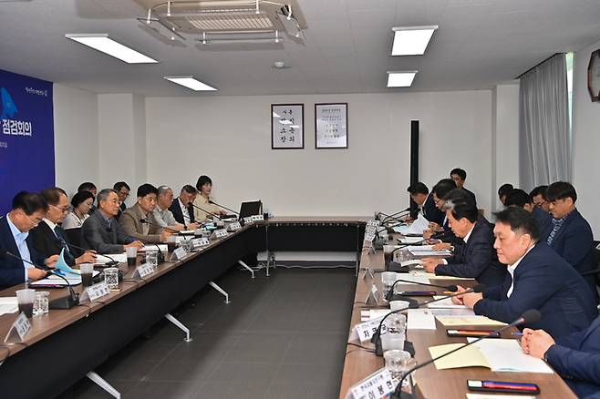 충남도는 1일 천안에 있는 자동차 부품 생산 기업인 계양전기에서 '2025년 제8차 경제 상황 현장 점검 회의'를 개최했다.