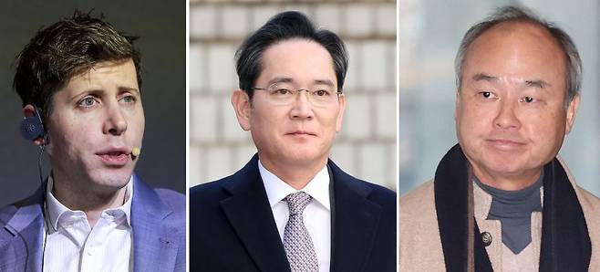 지난 2월 이재용 삼성전자 회장이 항소심 무죄 판결 이후 첫 공식 행보로 샘 올트먼 오픈AI 최고경영자(CEO), 손정의 소프트뱅크그룹 회장과 동시에 만났다. 뉴시스