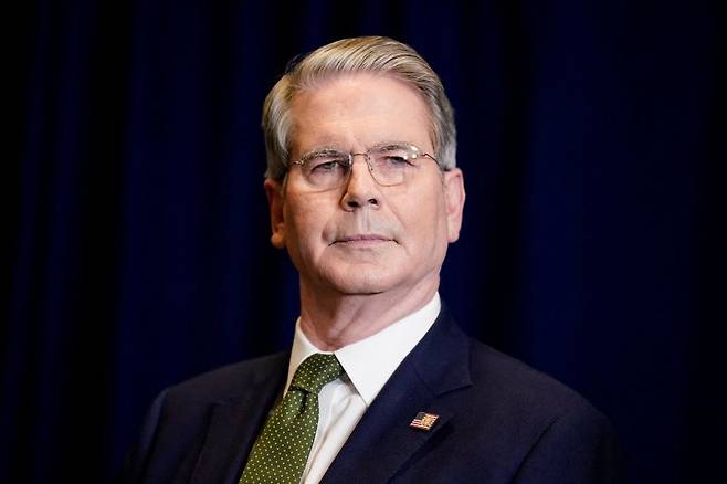 스콧 베선트 미국 재무장관 연합뉴스