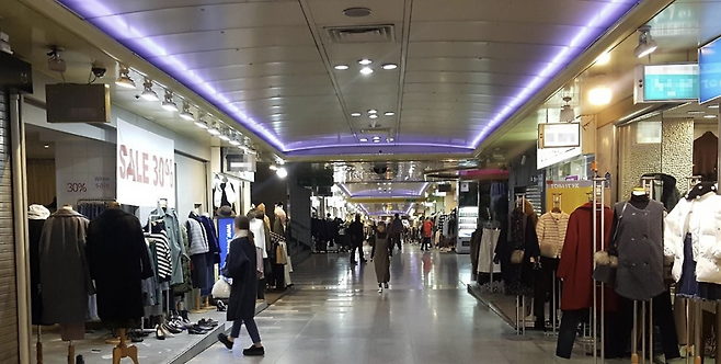 지하상가 자료사진. 연합뉴스