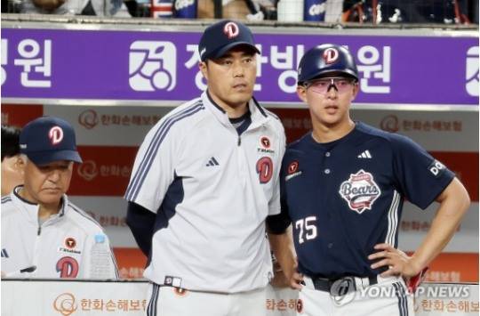 두산 베어스 조성환 감독 대행 / 사진=연합뉴스