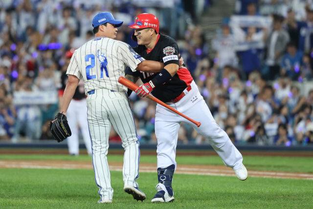 오승환과 최형우./삼성 라이온즈
