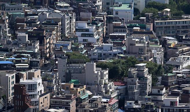 서울시내 빌라촌의 모습. [이상섭 기자]