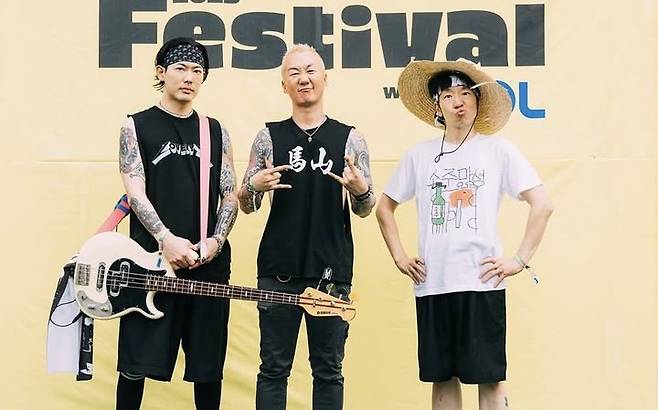 [서울=뉴시스] 왼쪽부터 베이스 정우용, 보컬 이성우, 드럼 황현성. 노브레인 멤버들. (사진 = 인스타그램 캡처) 2025.10.01. photo@newsis.com *재판매 및 DB 금지