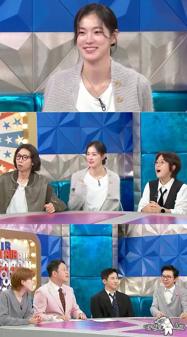 [서울=뉴시스] 배우 옥자연이  1일 방송하는 MBC 예능 프로그램 '라디오스타'에 게스트로 출연한다. (사진=MBC '라디오스타' 제공) 2025.10.01. photo@newsis.com *재판매 및 DB 금지