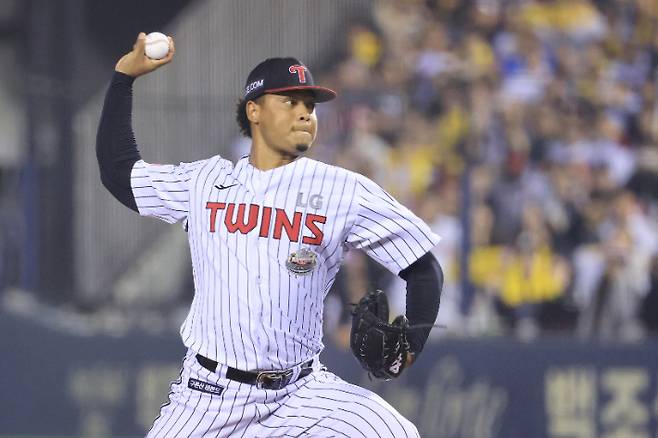 전 LG 우완 에르난데스. 연합뉴스