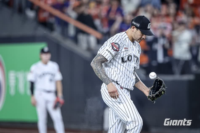 롯데 빈스 벨라스케즈. /롯데 자이언츠 제공