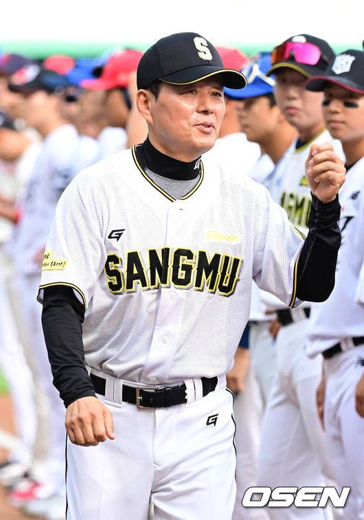 [OSEN=김성락 기자] 상무 박치왕 감독. 2024.07.05 / ksl0919@osen.co.kr