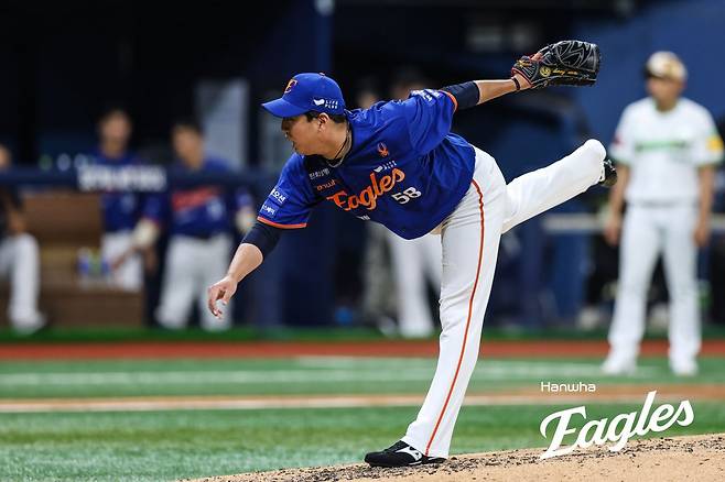 한화 박상원은 9월 5경기서 월간 ERA 21.60을 기록했다. PS 등 더 높은 곳을 바라보는 한화는 박상원의 반등이 절실하다. 사진제공｜한화 이글스