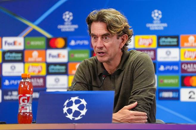 토마스 프랑크 토트넘 감독.    EPA연합뉴스