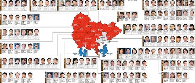 2026 지방선거 예상 출마자. /서동진 기자