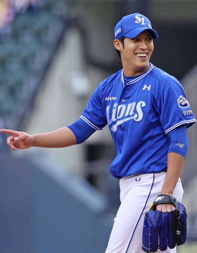 삼성 라이온즈의 원태인. 삼성 제공