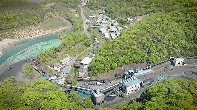 화순군 동면 대한석탄공사 화순공업소 일대. 화순군 제공