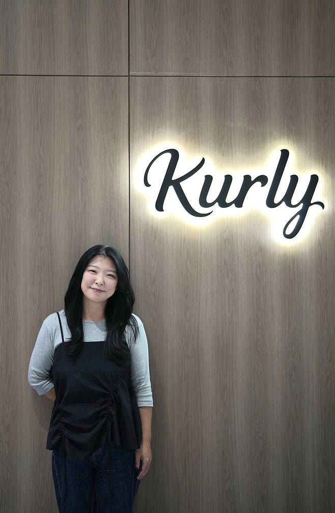 9월 29일 서울 강남구 컬리 본사에서 이은영 컬리 그로스본부장이 뉴스1과 인터뷰를 하는 모습(컬리 제공).