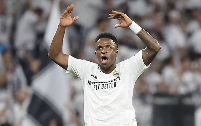 스페인 명문 레알 마드리드의 '브라질 특급' 공격수 비니시우스 주니오르/조선일보DB