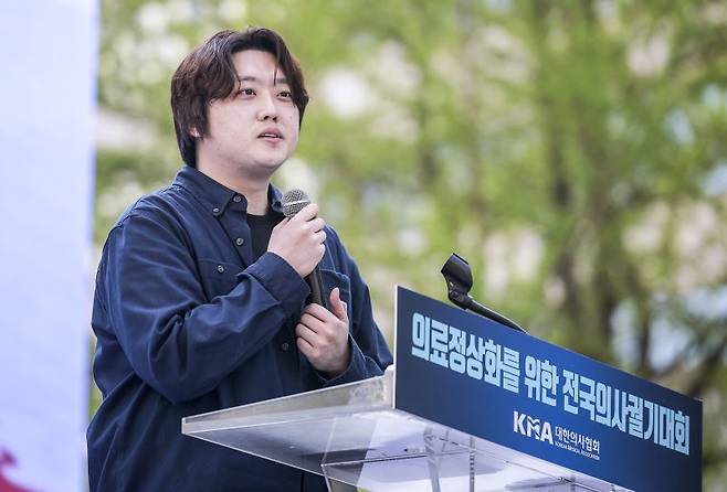 박단 전 대한전공의협의회(대전협) 비대위원장 /사진=뉴시스