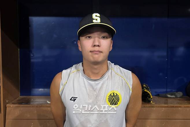 1일 고척 스카이돔에서 만난 상무 김현준. 고척=윤승재 기자