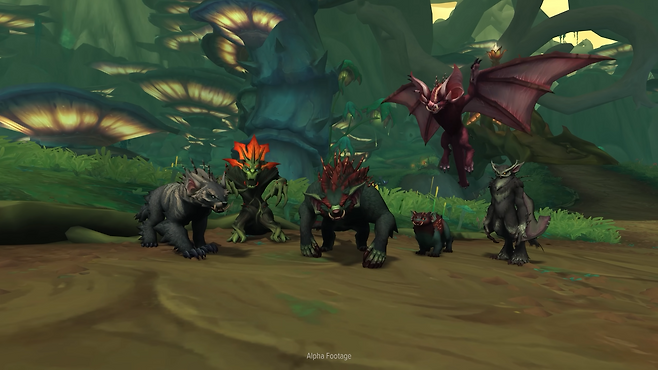 ▲ 하라니르의 드루이드는 새로운 형상으로 변신한다